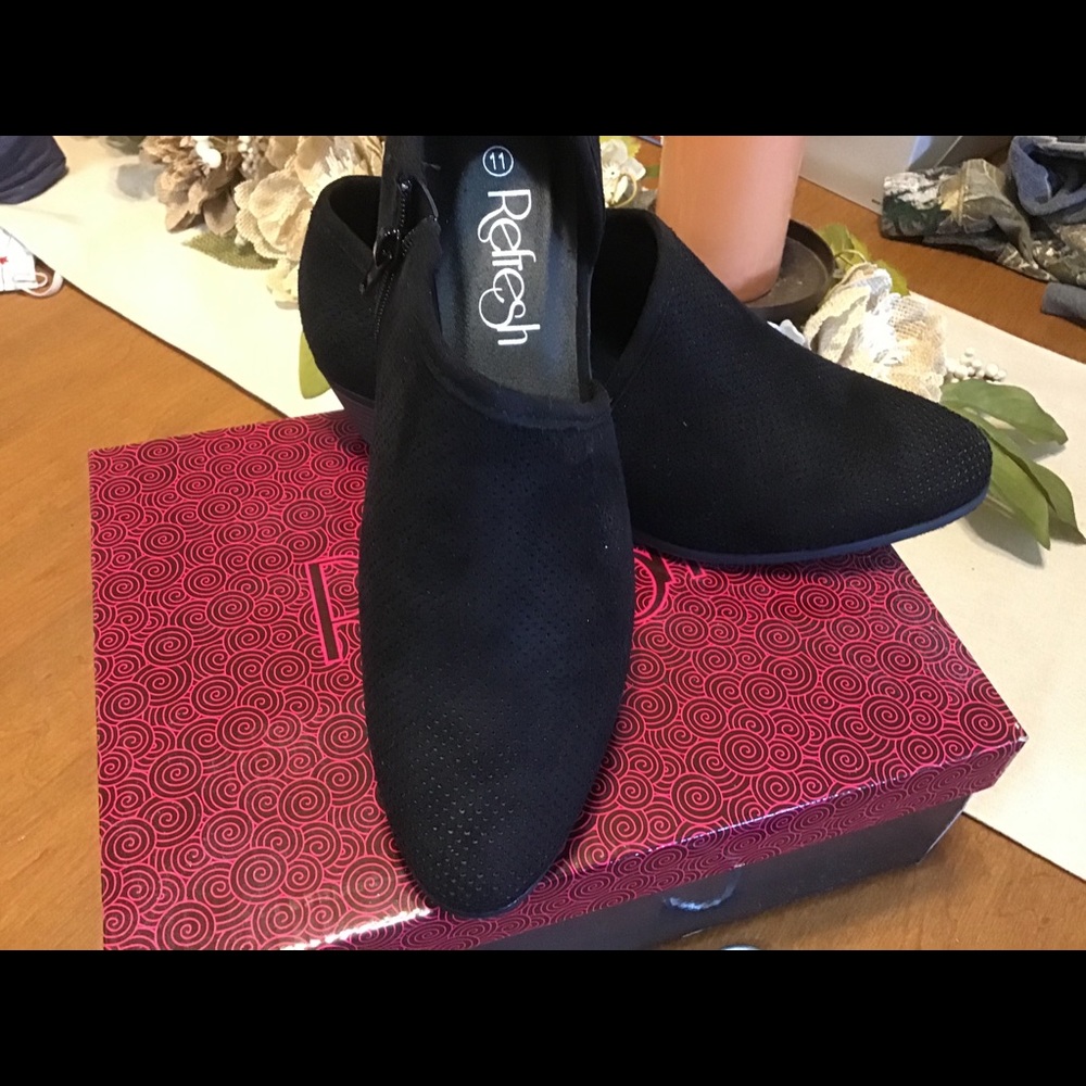 Black booties